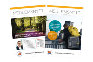 Medlemsnytt, tidningsdesign